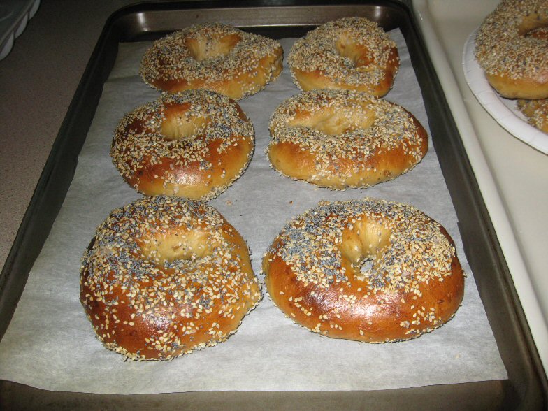 Chewy Sourdough Bagels The Fresh Loaf